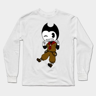 bendy scout chibi Long Sleeve T-Shirt